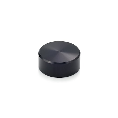 Gyford Standoff Cap, 5/16"-18 Thrd Sz, Aluminum Black Anodized SO-CAP3BL